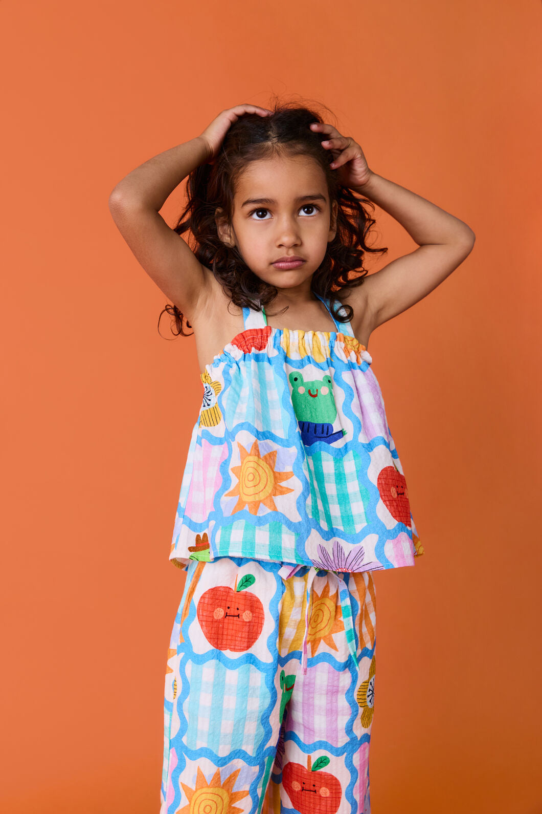 Gorman - Jumble Check Kids Top - multi