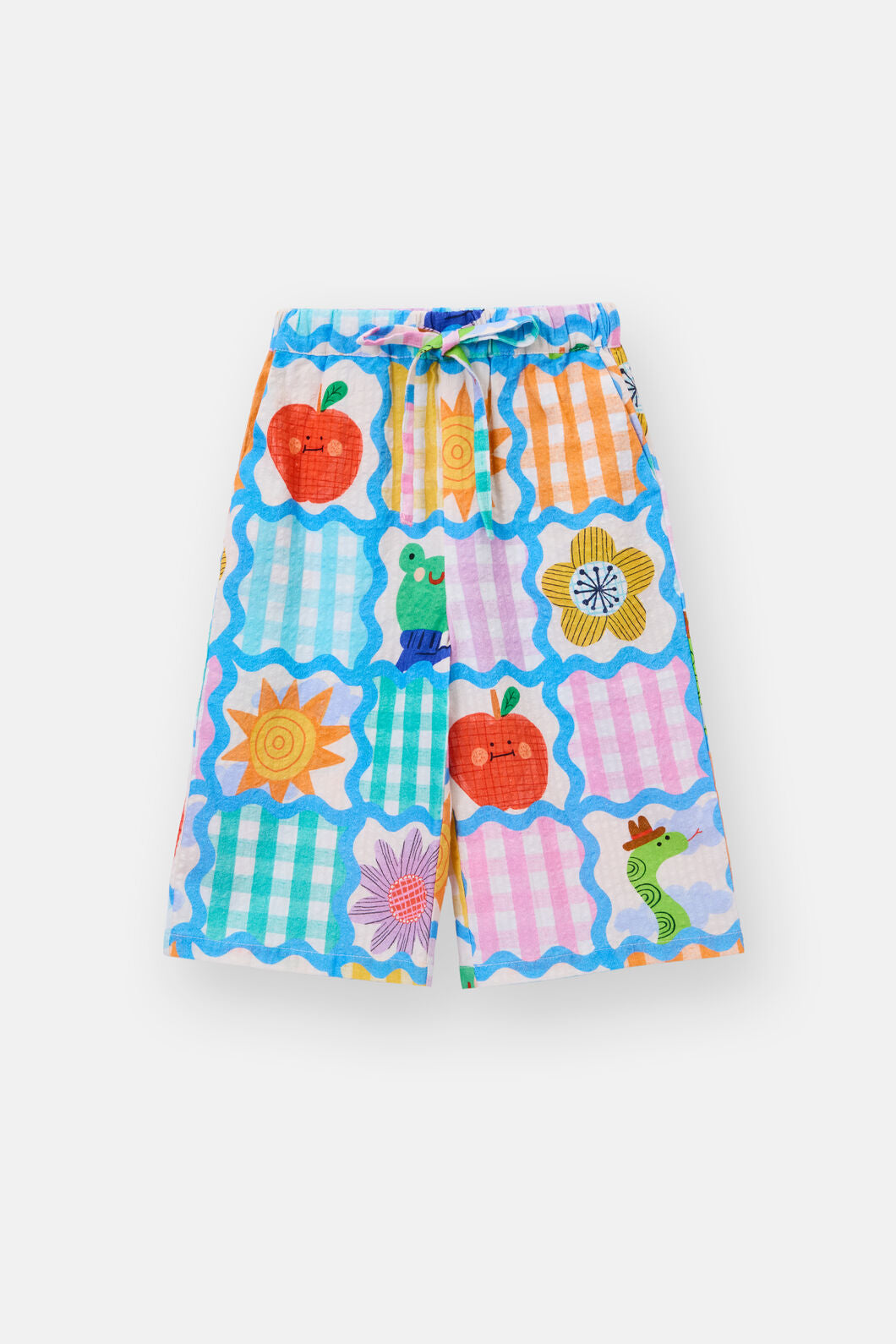 Gorman - Jumble Check Kids Culotte Pants - multi