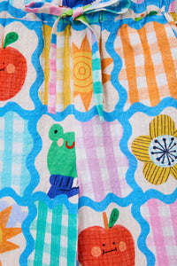 Gorman - Jumble Check Kids Culotte Pants - multi