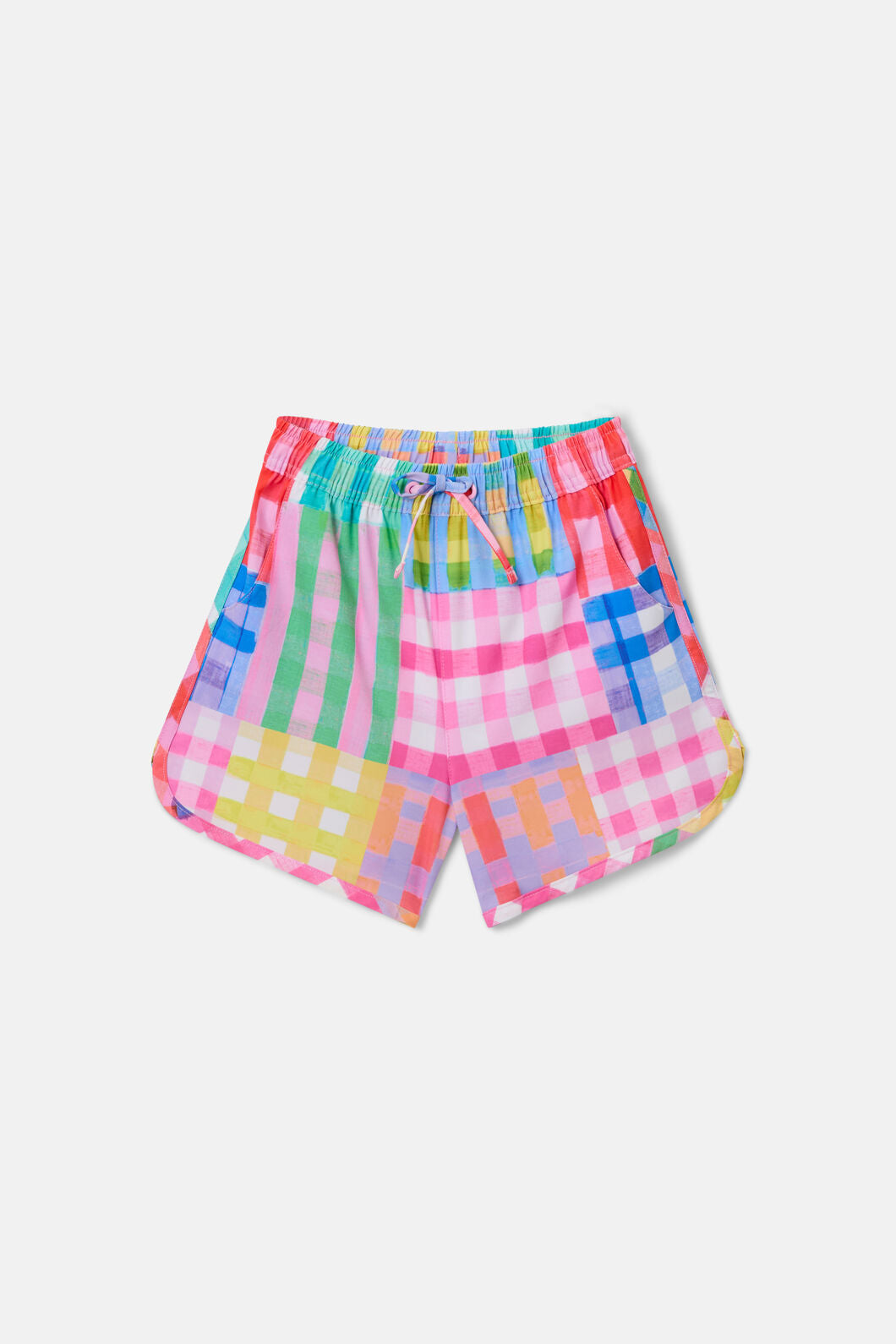 Gorman - Vichy Check Kids Swim Shorts - multi