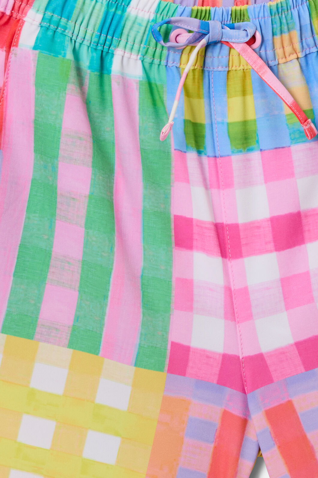 Gorman - Vichy Check Kids Swim Shorts - multi