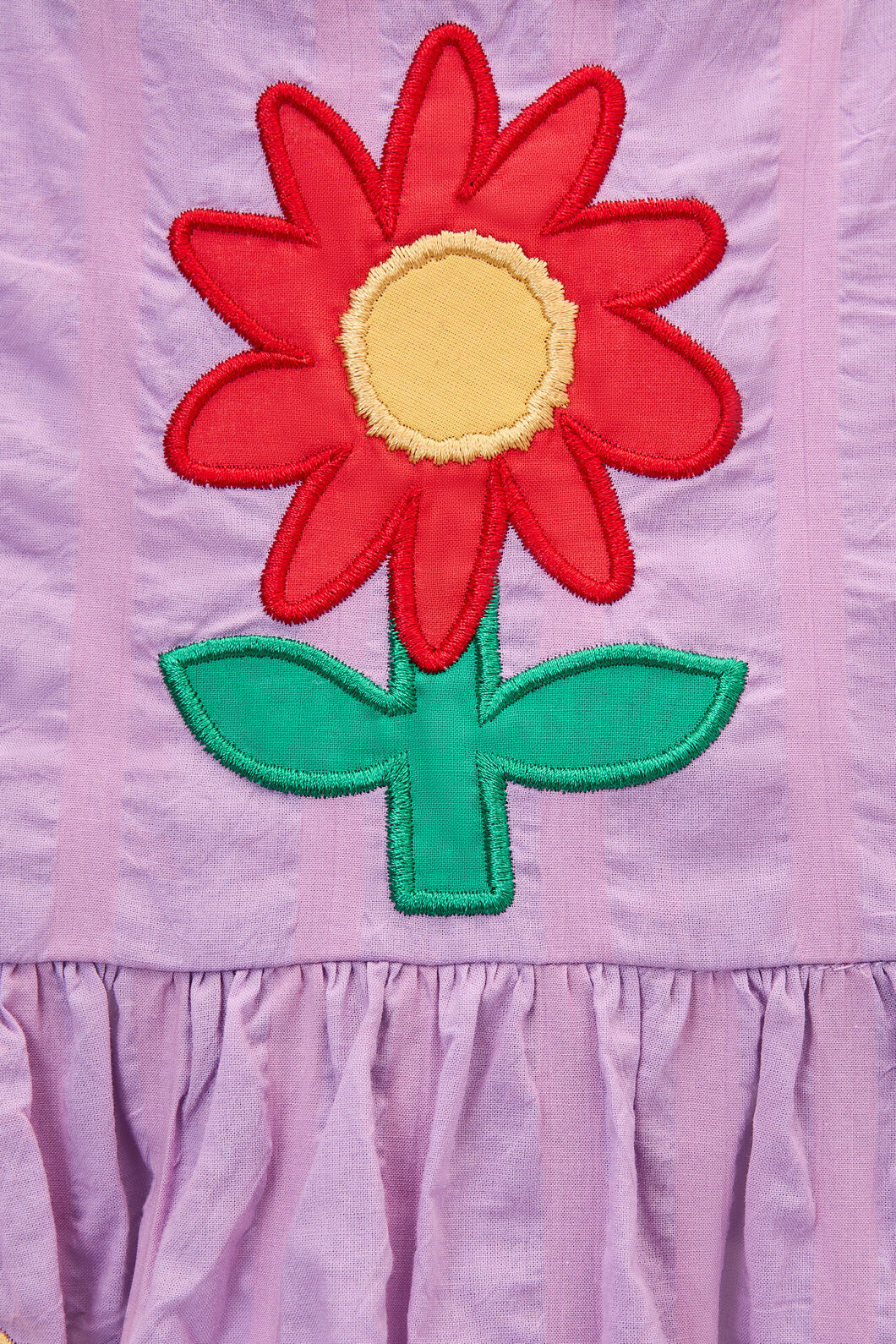 Gorman - Folksy Floral Kids Pinafore - lilac