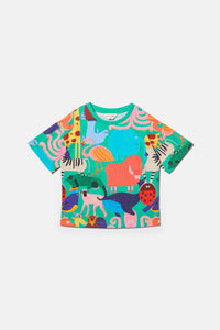 Gorman - Zoo Tropics Kids T-Shirt - green