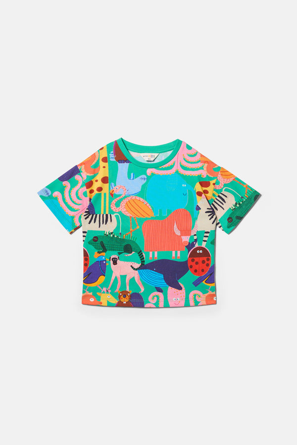 Gorman - Zoo Tropics Kids T-Shirt - green