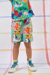 Gorman - Zoo Tropics Kids Shorts - green