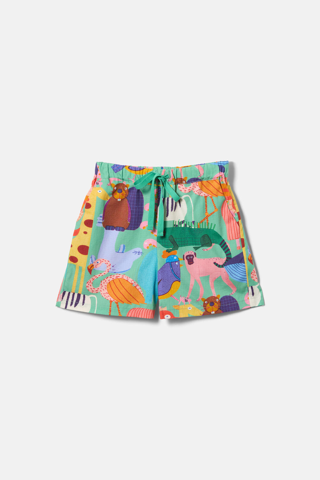 Gorman - Zoo Tropics Kids Shorts - green