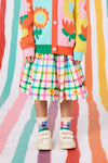 Gorman - Floral Embroidered Kids Skirt - multi
