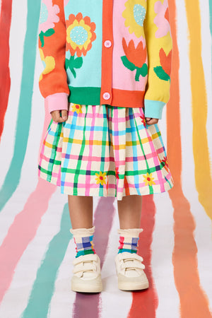 Gorman - Floral Emb Kids Skirt - multi