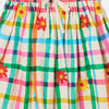 Floral Embroidered Kids Skirt