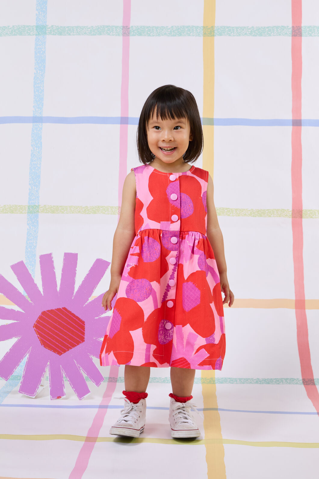 Gorman - Riso Floral Kids Dress - pink