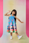 Gorman - Under The Sea Kids Dress - blue