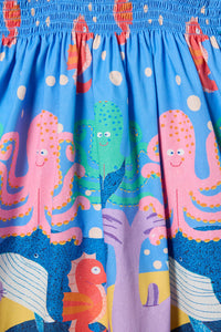 Gorman - Under The Sea Kids Dress - blue