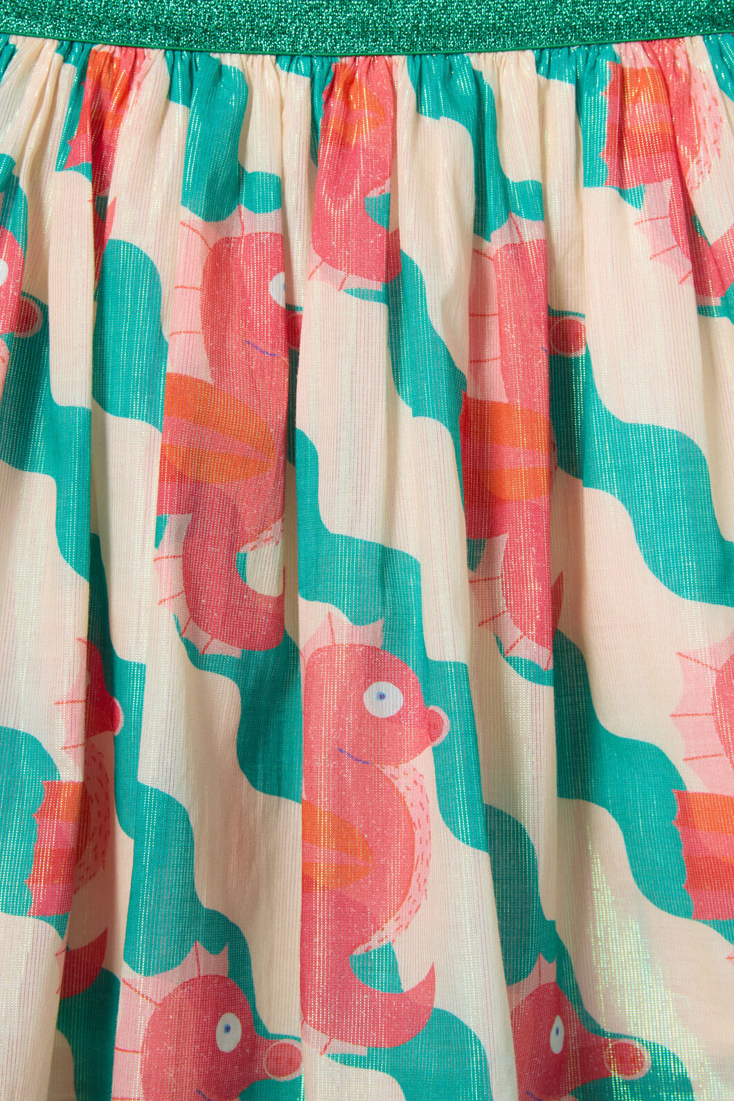 Gorman - Seahorse Kids Skirt - green