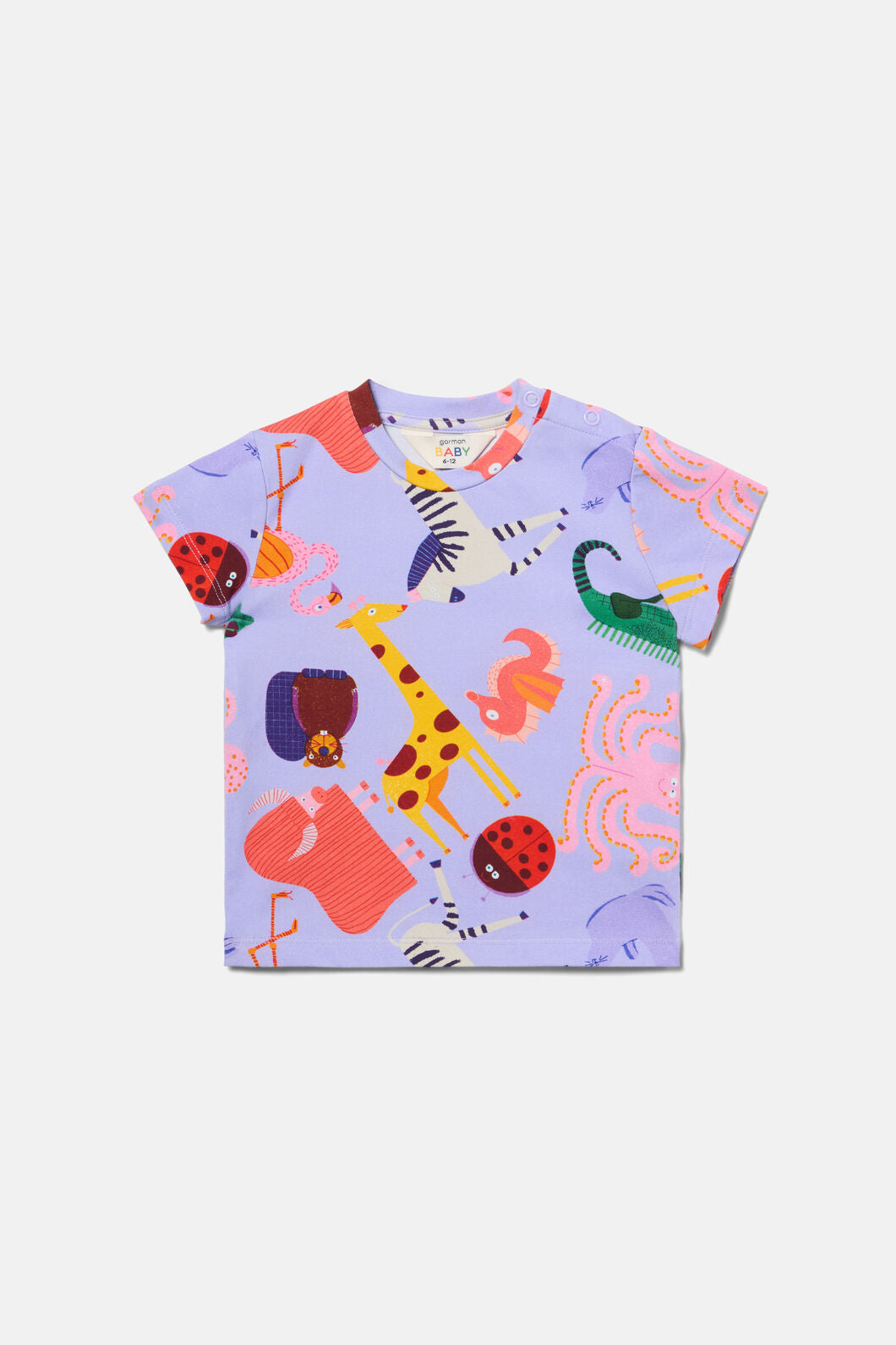 Gorman - Zoo Tropic Baby SS T-Shirt - lilac