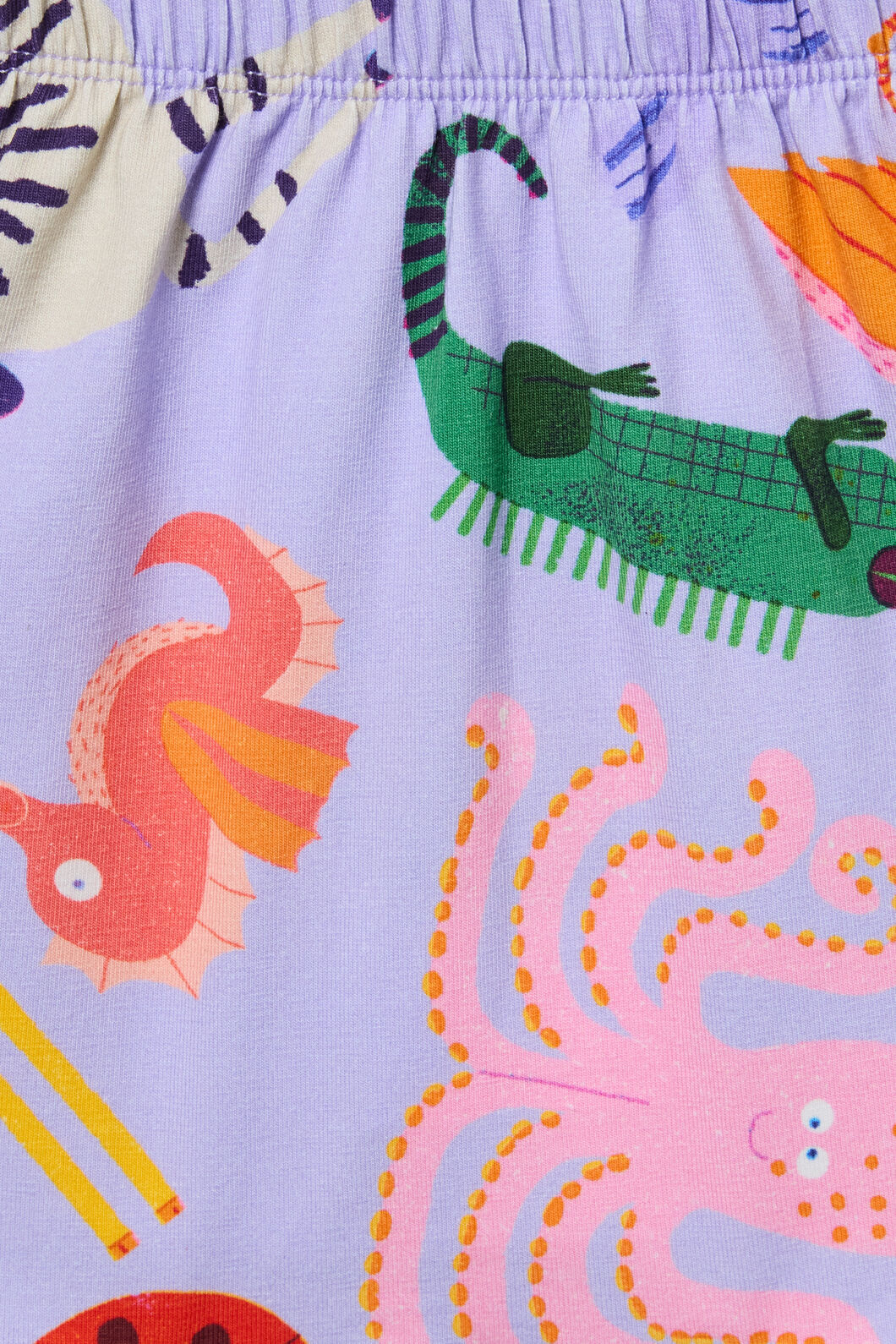 Gorman - Zoo Tropics Baby Shorts - lilac