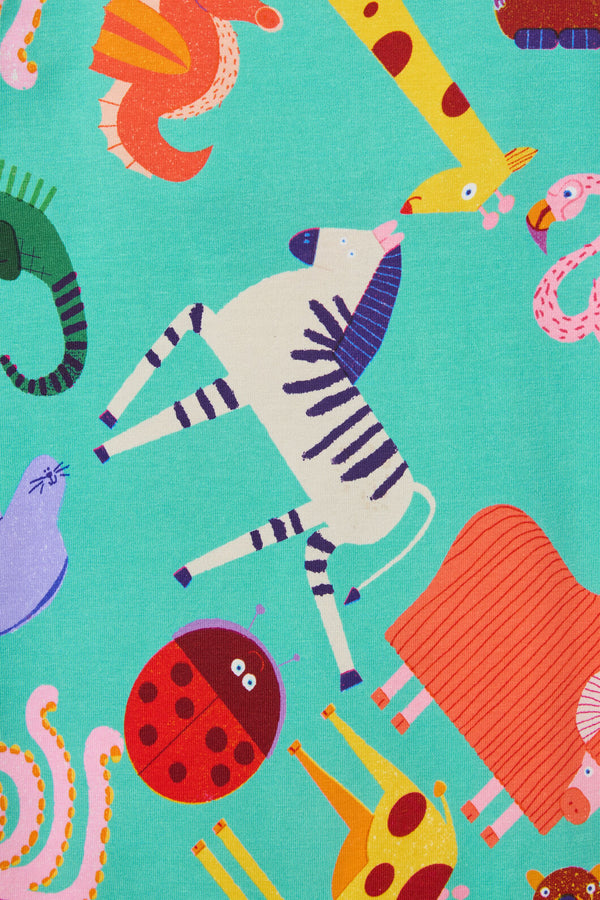 Gorman - Zoo Tropics Baby Overalls - green