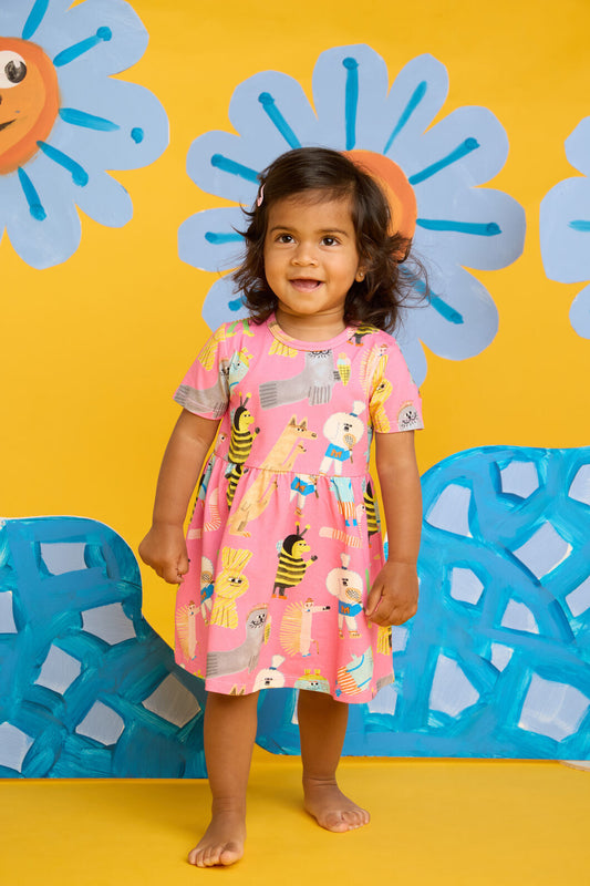 Gorman - Believe Baby Dress - pink