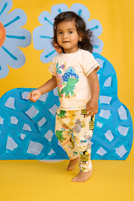 Gorman - Believe Baby Legging - cream
