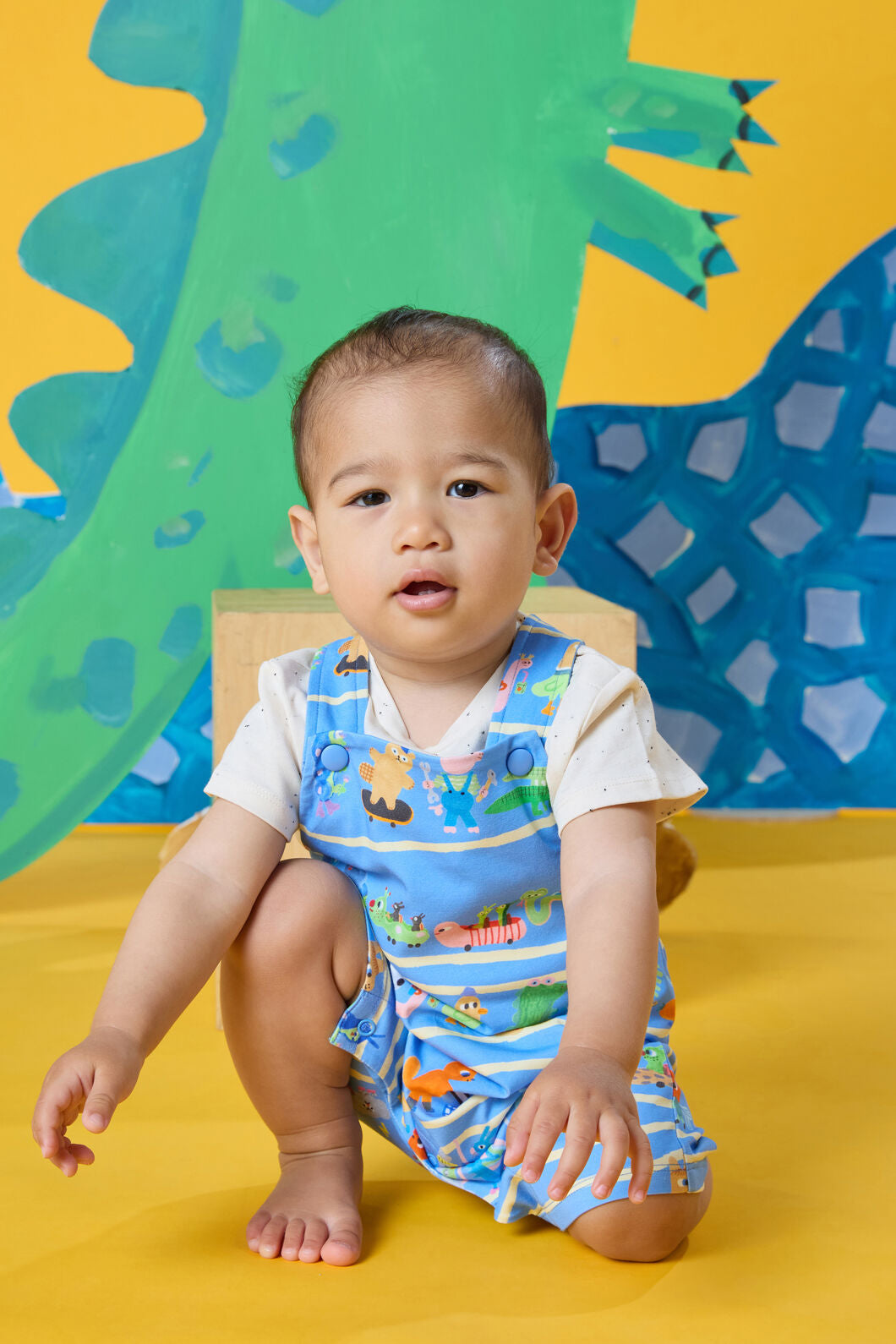 Gorman - Walking Mates Baby Overalls - blue