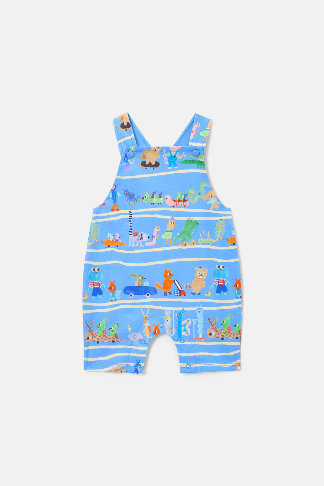 Gorman - Walking Mates Baby Overalls - blue