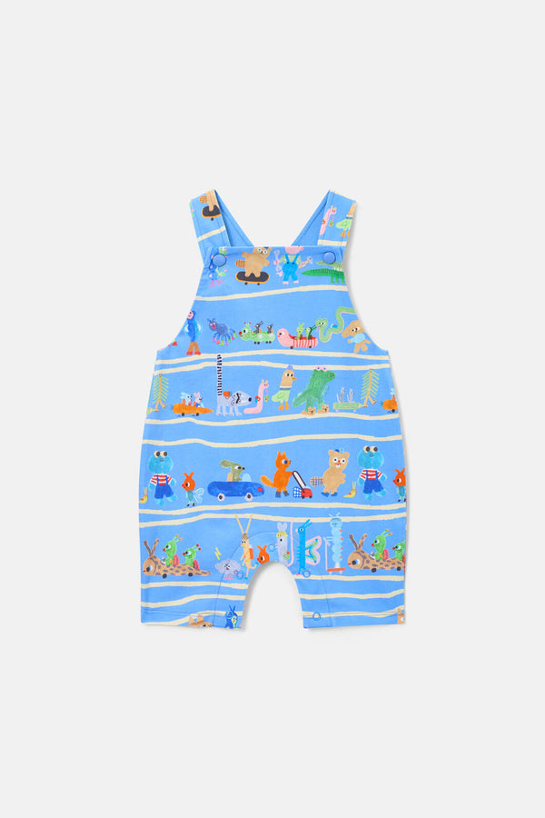 Gorman - Walking Mates Baby Overalls - blue
