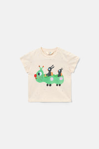 Gorman - Speedy Bug Baby T-Shirt - cream
