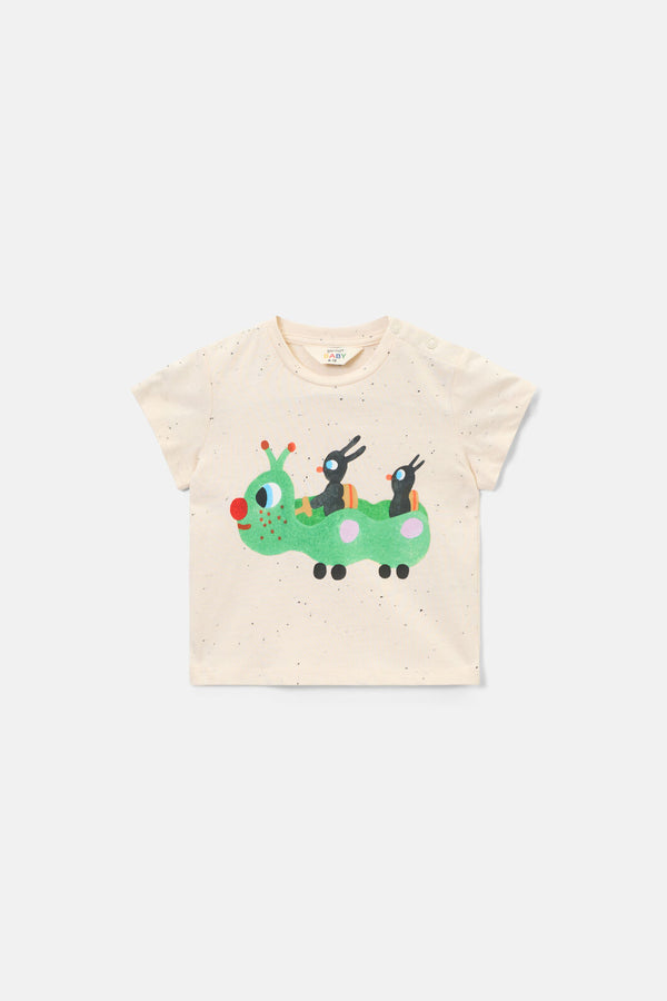 Gorman - Speedy Bug Baby T-Shirt - cream