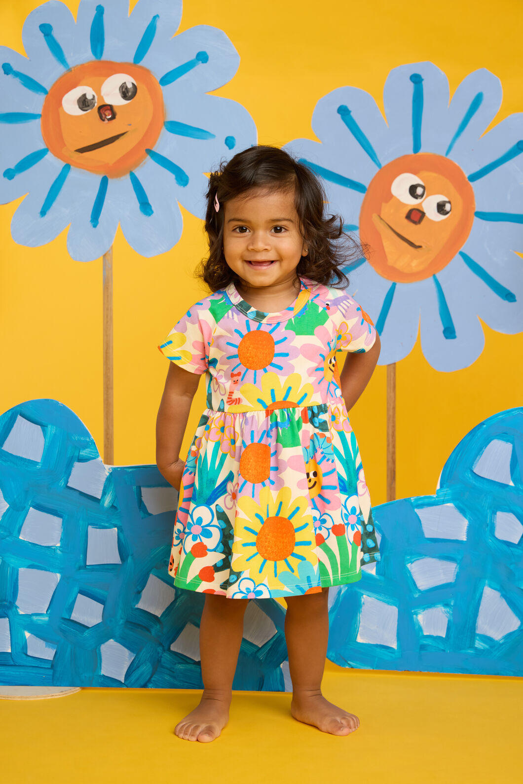 Gorman - Hyper Floral Baby Dress - multi