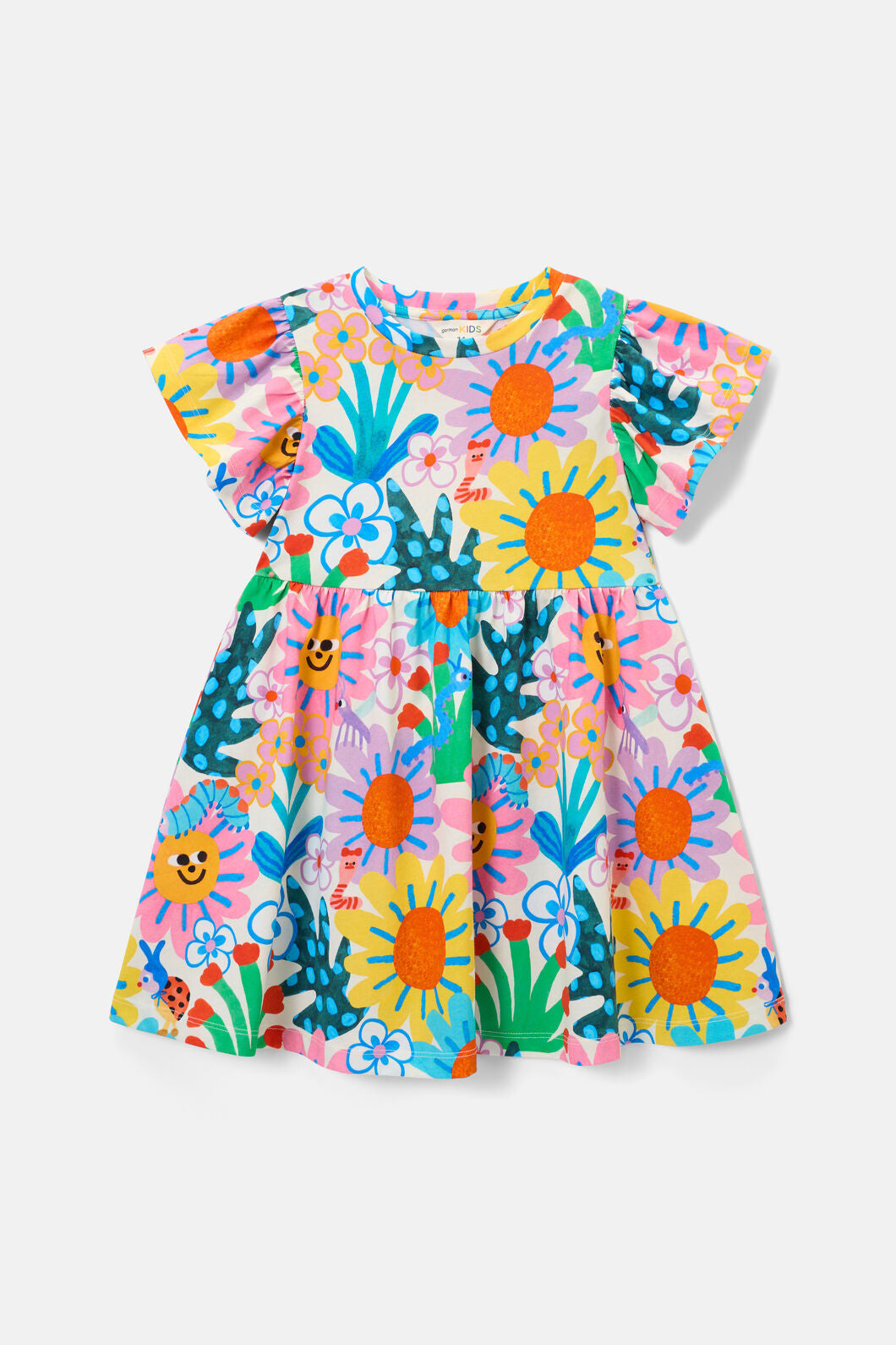Gorman - Hyper Floral Kids Dress - multi