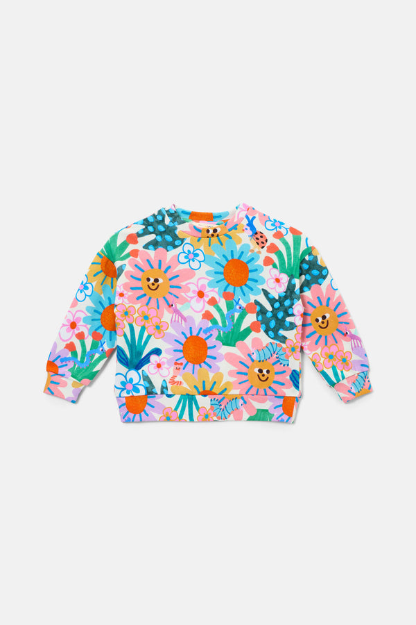 Gorman - Hyper Floral Kids Sweater - multi
