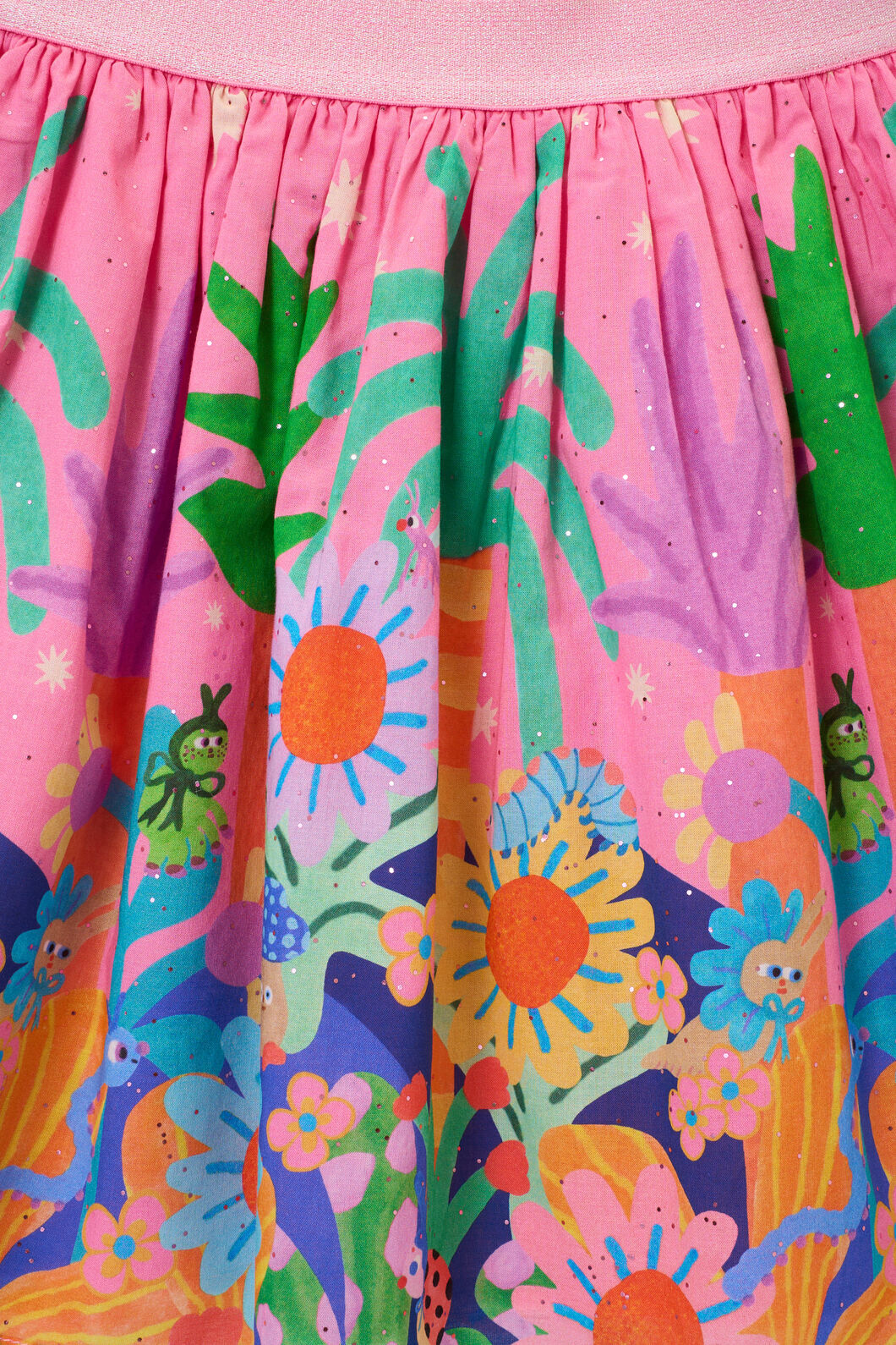 Gorman - Hyper Border Kids Skirt - pink