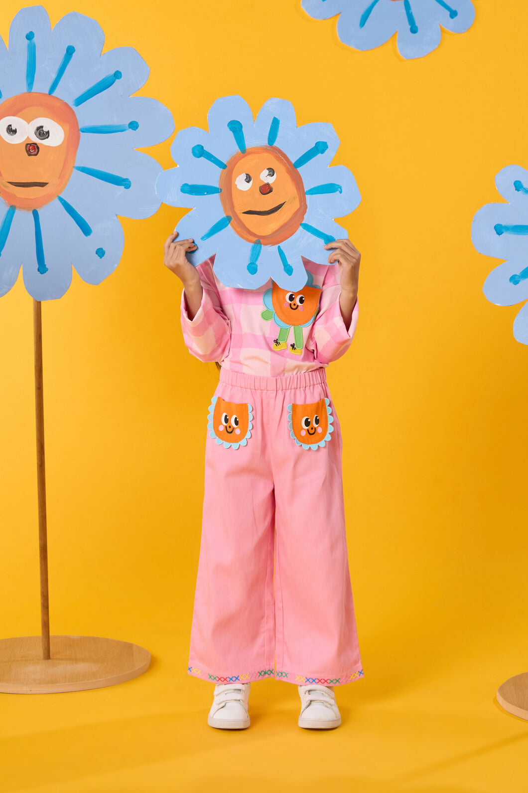 Gorman - Daisy Pocket Kids Pants - pink