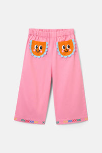 Gorman - Daisy Pocket Kids Pants - pink