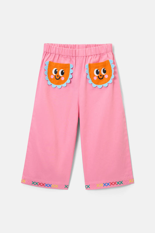 Gorman - Daisy Pocket Kids Pants - pink