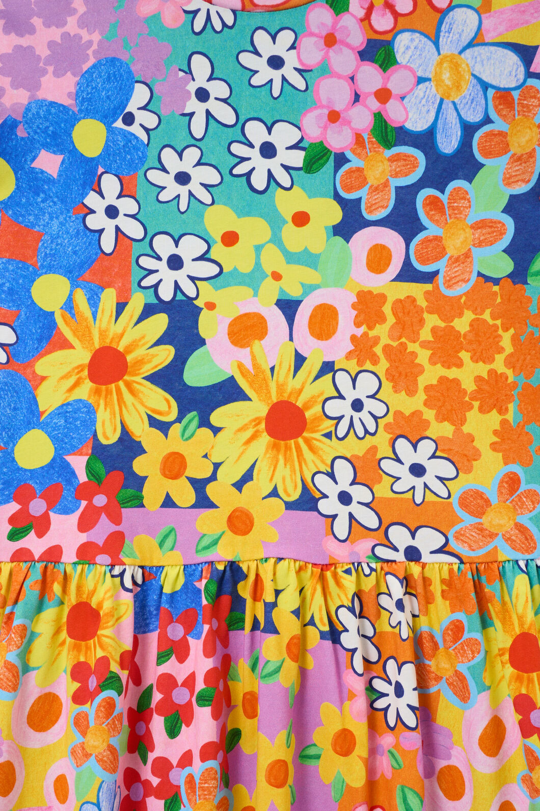 Gorman - Patchy Floral Kids Dress - multi