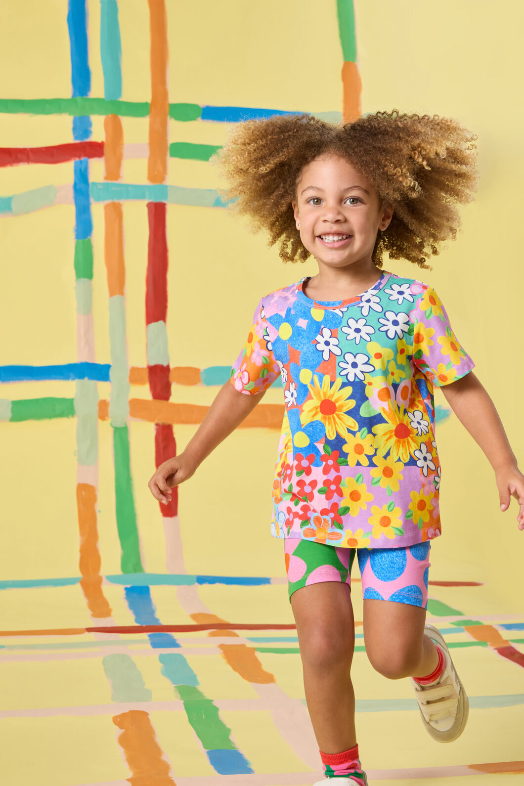 Gorman - Patchy Floral Kids T-Shirt - multi
