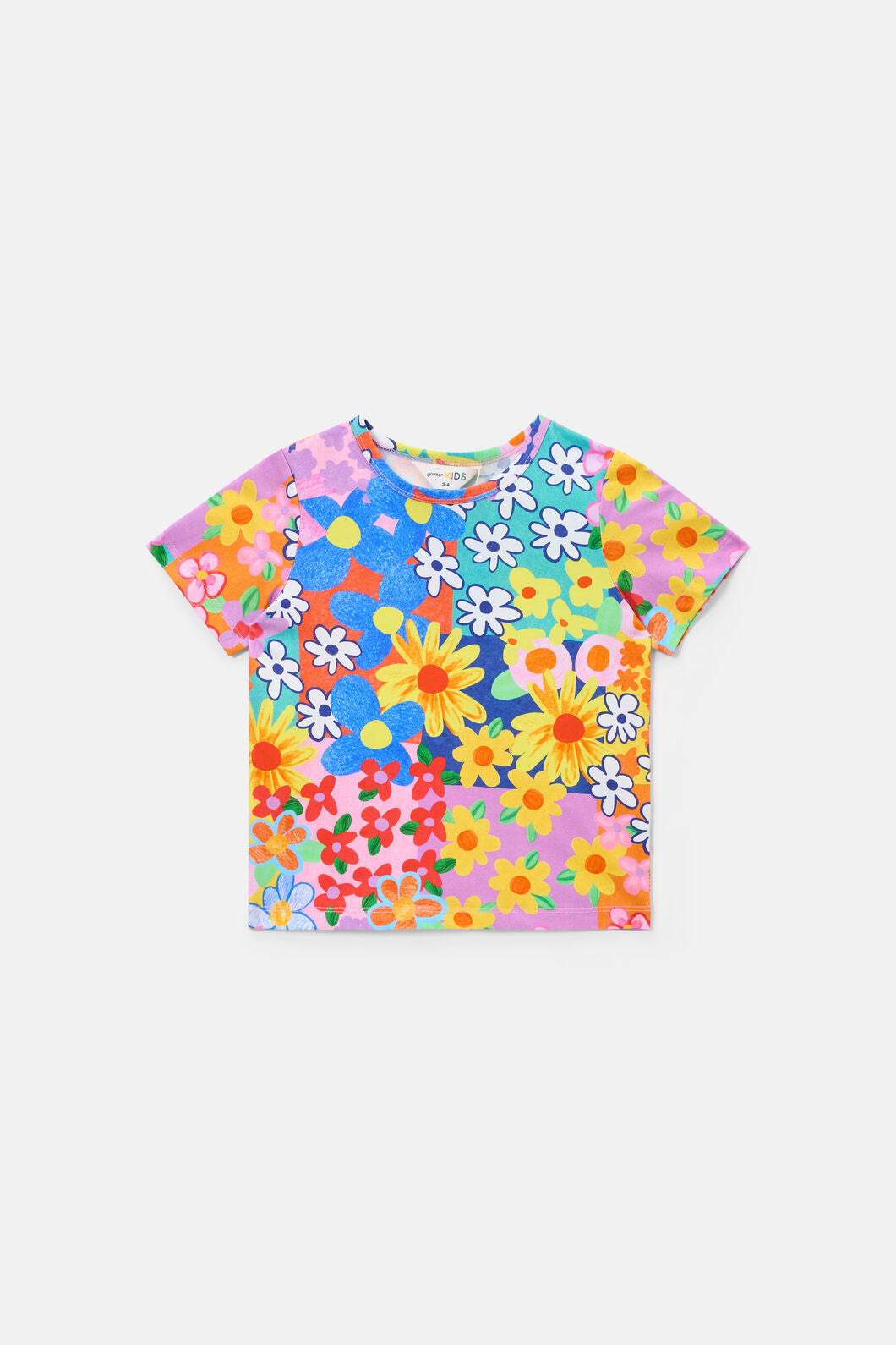 Gorman - Patchy Floral Kids T-Shirt - multi