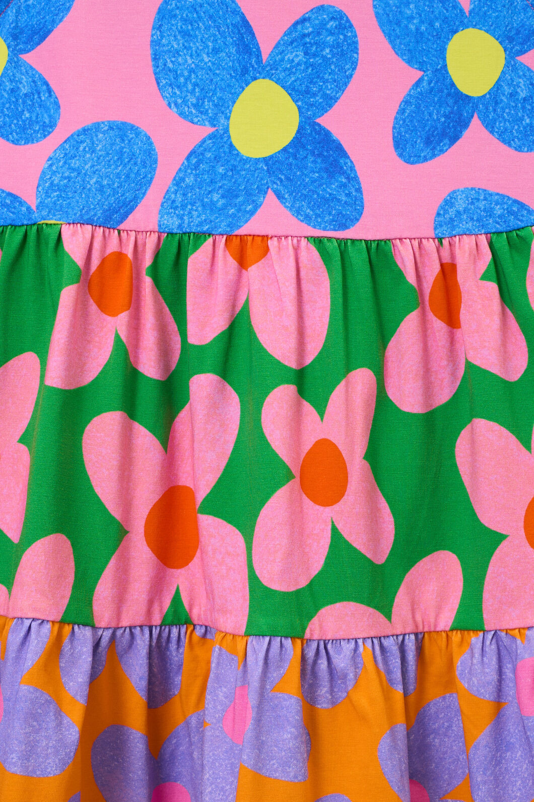 Gorman - Spliced Floral Kids Dress - multi