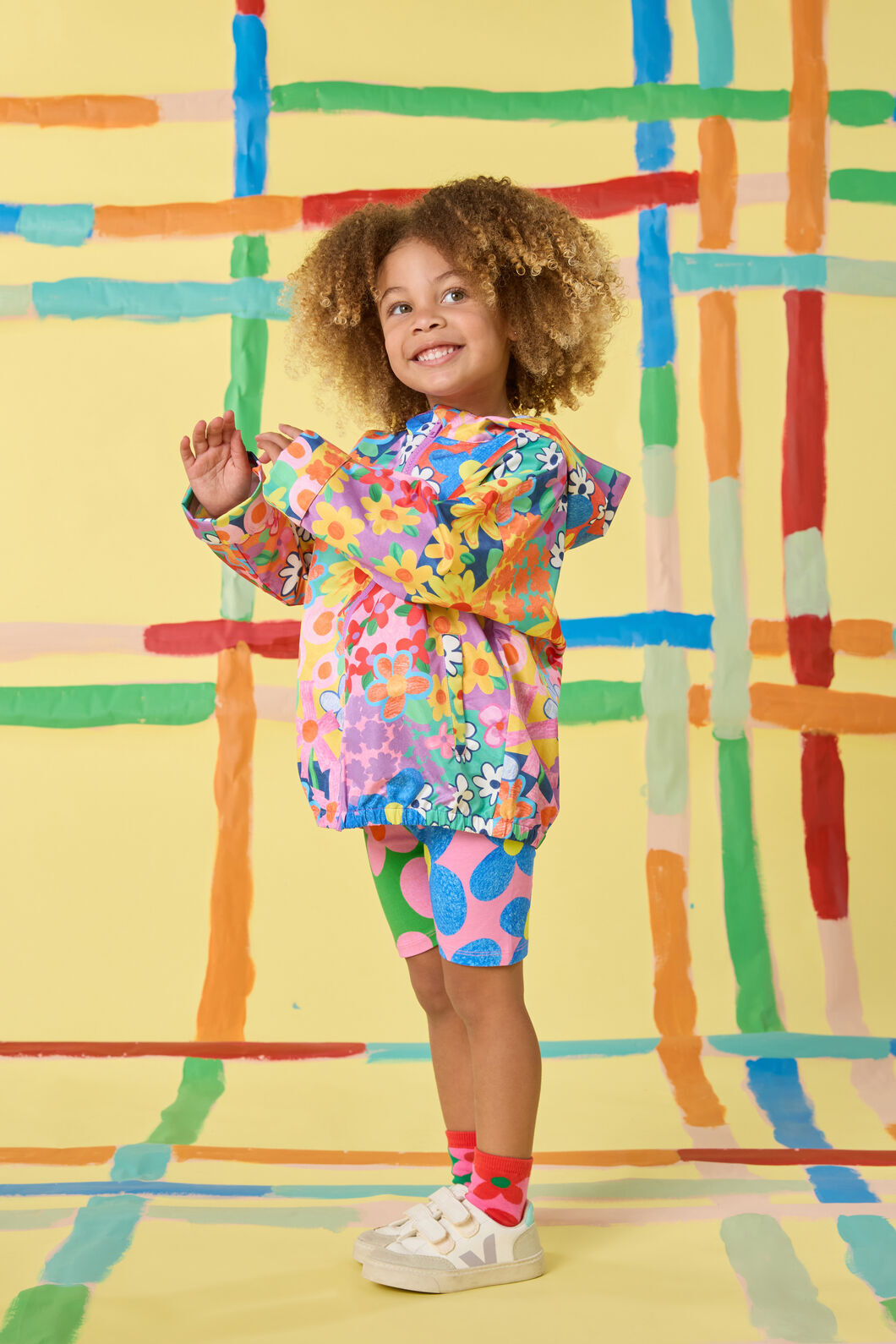 Gorman - Spliced Floral Kids Bike Short - multi