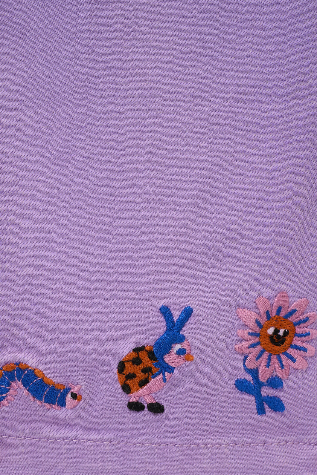 Gorman - Hyper Embroidery Kids Pant - lilac