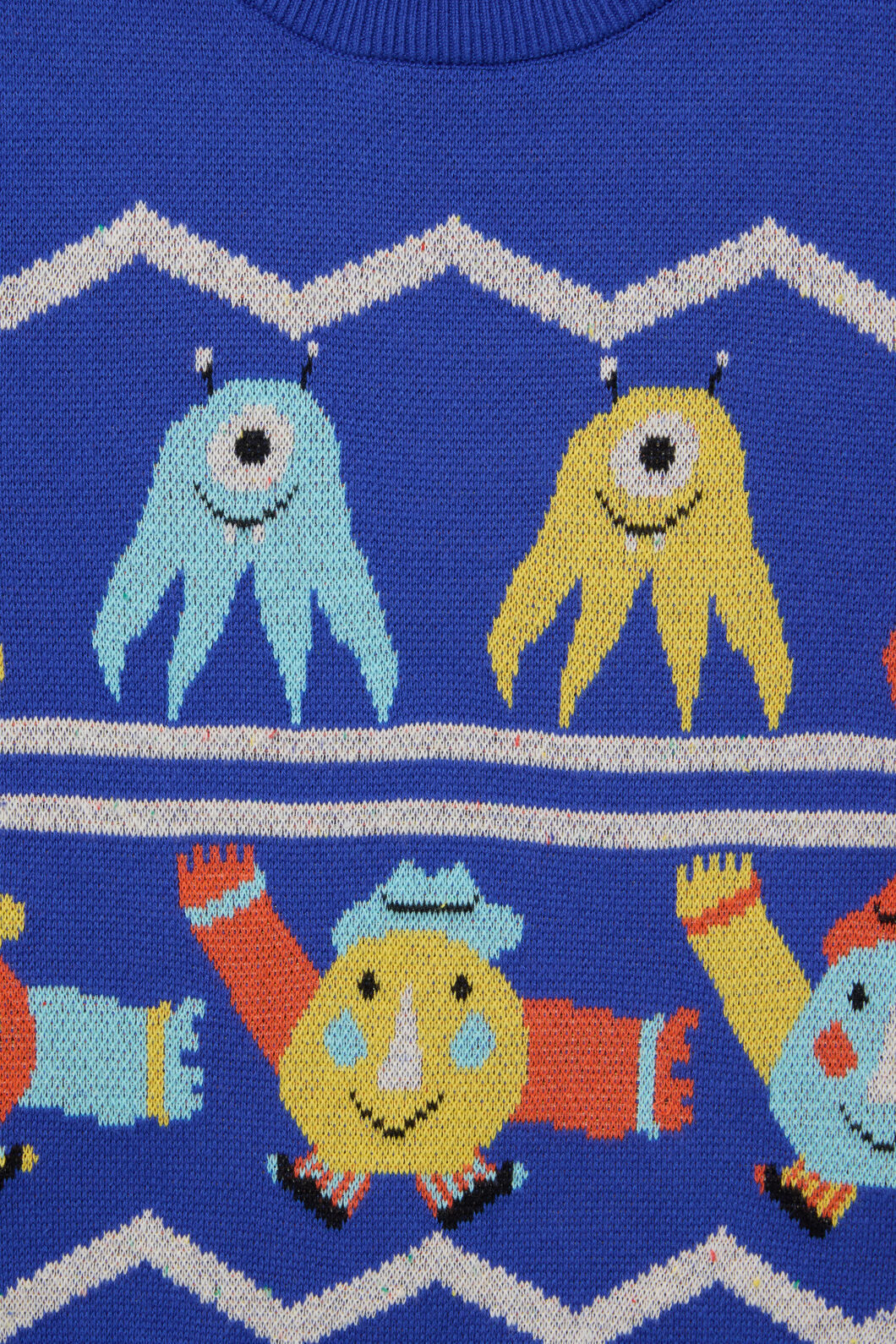 Gorman - Monsters Play Kids Jumper - blue