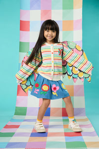 Gorman - Butterfly Kids Cardigan - multi