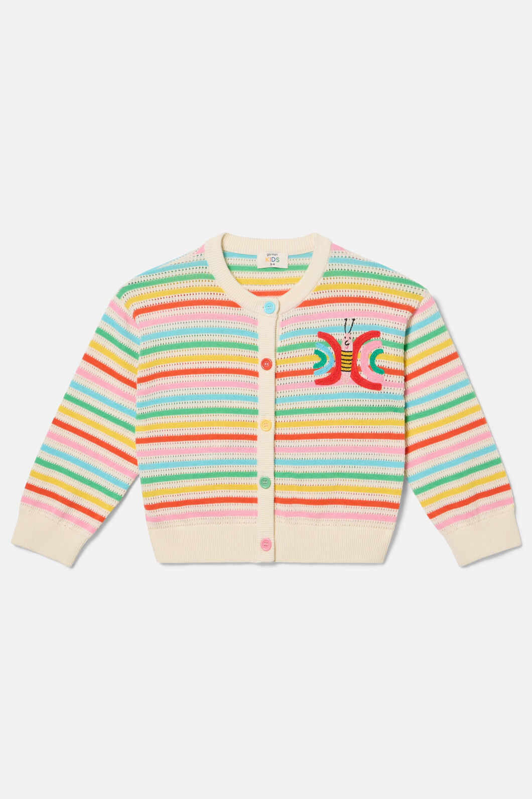Gorman - Butterfly Kids Cardigan - multi