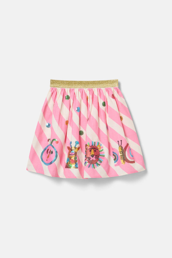 Gorman - Gallery Sequin Kids Skirt - multi