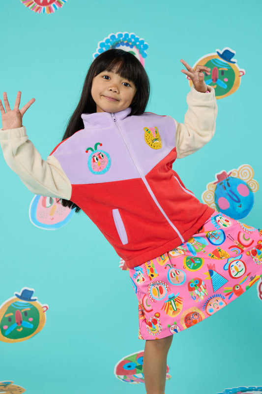 Gorman - Gallery Kids Polar Fleece Jacket - multi