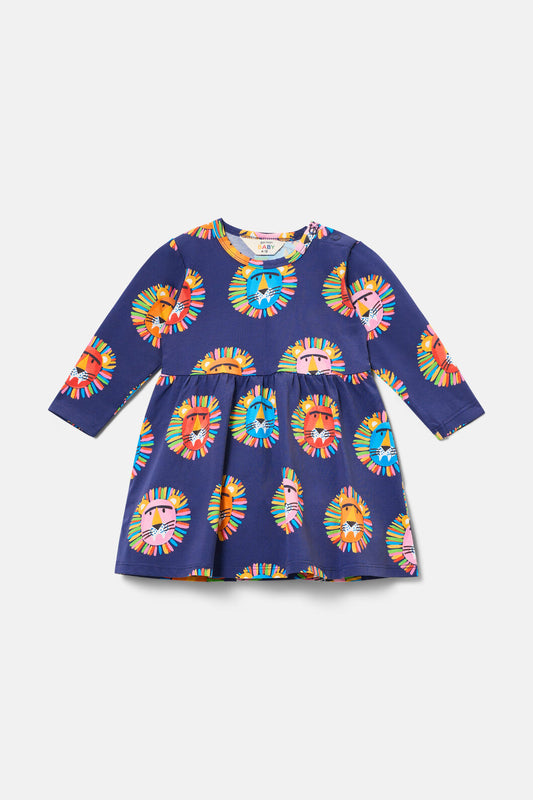 Gorman - Lion Spot Baby Dress - navy