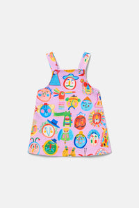 Gorman - Gallery Baby Pinafore Dress - lilac