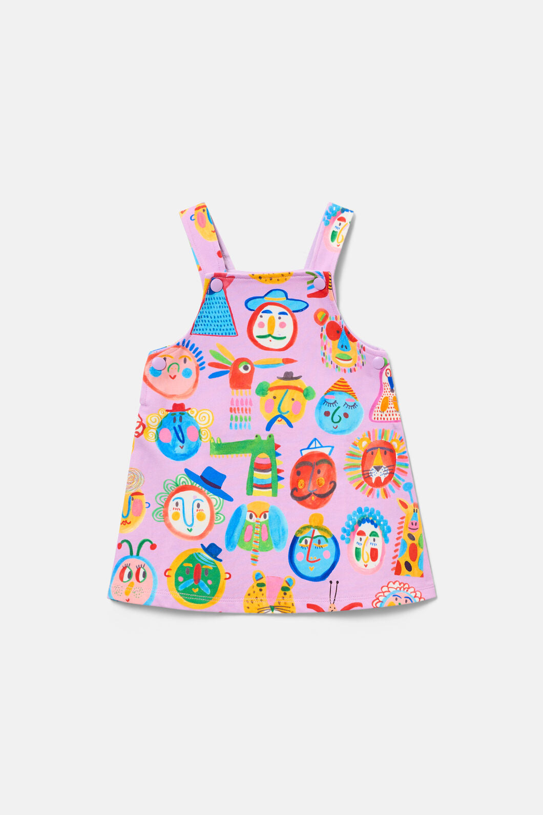 Gorman - Gallery Baby Pinafore Dress - lilac
