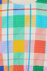 Gorman - Rainbow Check Baby Sweater - multi