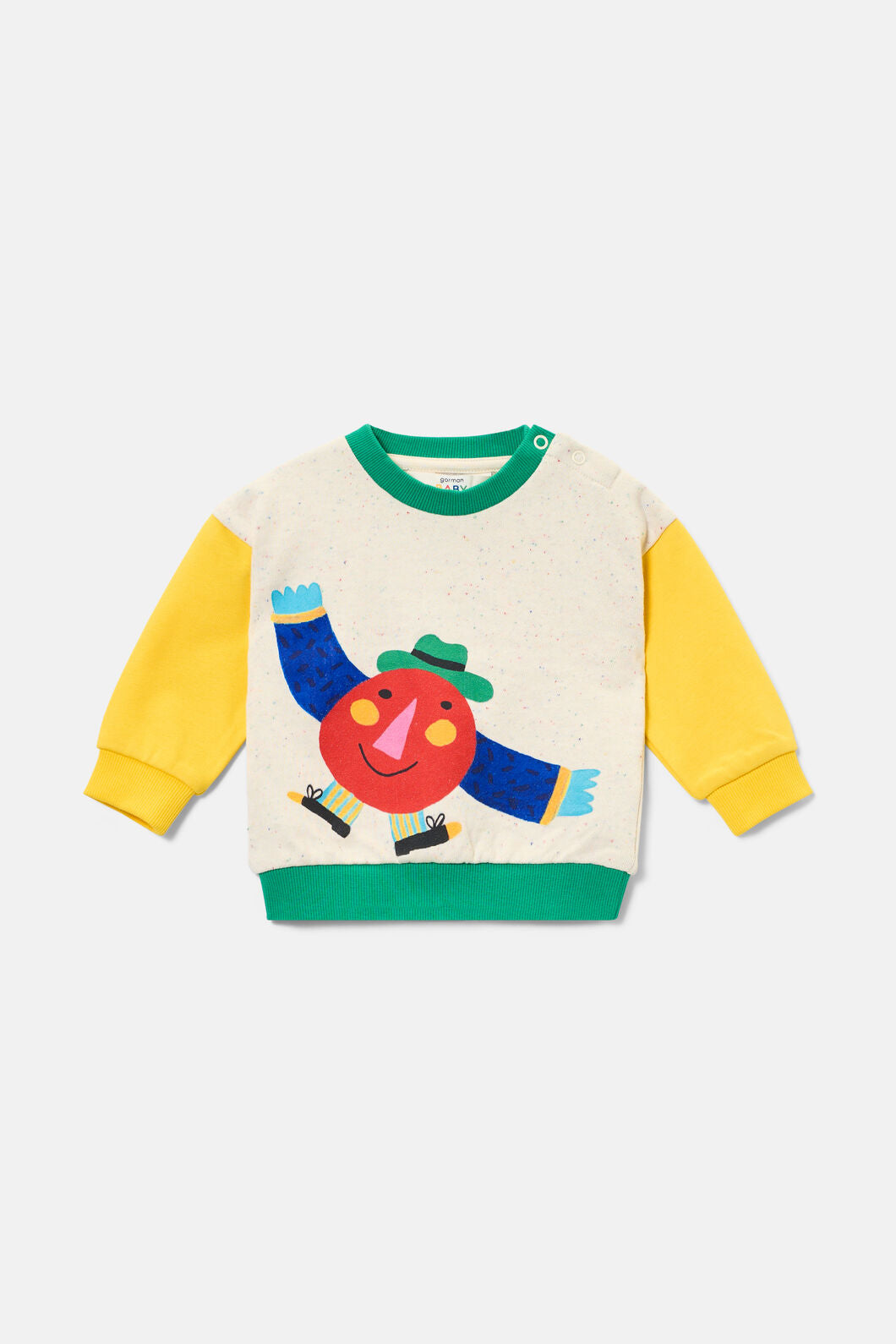 Gorman - Happy Monster Baby Sweater - multi